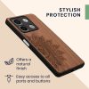 Etui Kwmobile do Xiaomi Redmi Note 13, Brązowe, Drewniane, KWM000020MO002C