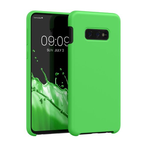 Etui Kwmobile do Samsunga Galaxy S10e, Zielone, Silikonowe, KWM000009SG049C