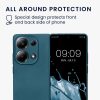 Etui Kwmobile do Xiaomi M6 Pro, niebieskie, silikonowe, KWM000020MJ003C