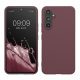 Etui Kwmobile do Samsunga Galaxy A54 5G, Burgundowe, Silikonowe, KWM000018FR033C