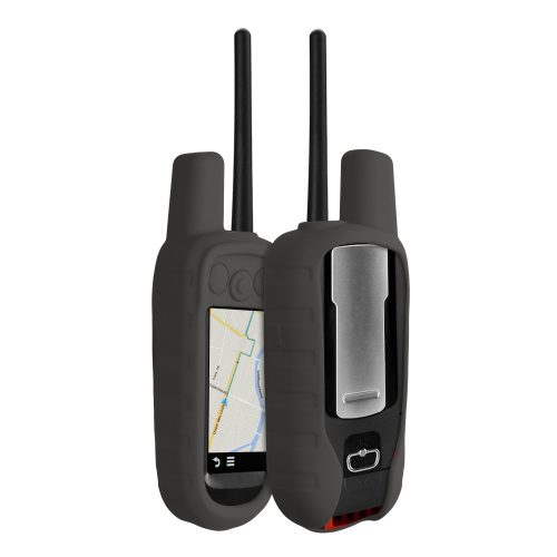 Pokrowiec ochronny Kwmobile do Garmin Alpha 100, Szary, Silikon, KWM000011KE005C