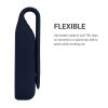 Zestaw 2 etui do Xiaomi Mi Band 7/Mi Band 6/Mi Band 5, Kwmobile, Czarny/Niebieski, Silikon, 59313.02