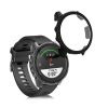 Zestaw 2 etui do Garmin Forerunner 255/Forerunner 255 Music, Kwmobile, czarny/przezroczysty, plastikowy, 59311.01