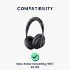 Zestaw 2 poduszek nausznych do słuchawek Bose Noise Canceling 700/Noise Cancelling NC700, Kwmobile, szary, eko skóra, 59284.22