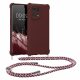 Etui Kwmobile do OPPO Find X5, krzem, czerwony, 59319.187