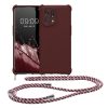 Etui Kwmobile do OPPO Find X5, krzem, czerwony, 59319.187