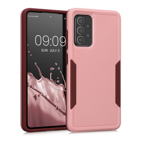 Etui Kwmobile do Samsung Galaxy A52/Galaxy A52 5G/Galaxy A52s 5G, silikon, różowy, 59369.10