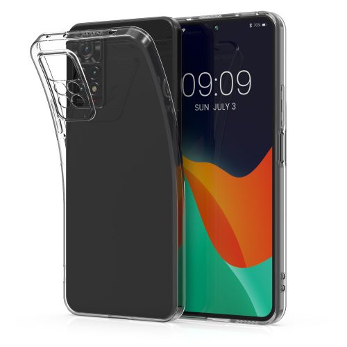 Etui Kwmobile do Xiaomi Redmi Note 11 Pro/Redmi Note 11 Pro 5G, silikon, przezroczysty, 59334.03