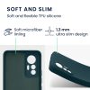 Etui Kwmobile do Xiaomi 12 Lite, silikonowe, zielone, 59405.57