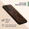 Etui Kwmobile do Xiaomi 12 Lite, drewno, brąz, 59408.01