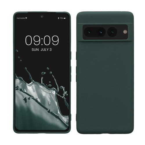 Etui kwmobile do Google Pixel 7 Pro, silikonowe, zielone, 59400.169