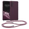 Etui Kwmobile do OPPO A16/A16s, silikon, fioletowy, 59410.187