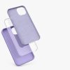 Etui Kwmobile do Apple iPhone 13, silikonowe, fioletowe, 55878.108