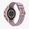 Zestaw 2 etui na damski smartwatch Fossil Gen 6, Kwmobile, biały/różowy, silikon, 59439.01