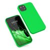 Etui Kwmobile do Apple iPhone 13, silikonowe, zielone, 55878.44