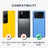 Etui kwmobile do Xiaomi Poco M4 Pro, drewno, brązowy/czarny, 59498.01