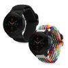 Zestaw 2 pasków do zegarka Xiaomi Mi Watch Color Sport/Watch S1 Active, Kwmobile, Multicolor, Nylon, 59518.02