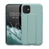 Etui kwmobile do Apple iPhone 11, silikonowe, zielone, 58280.71