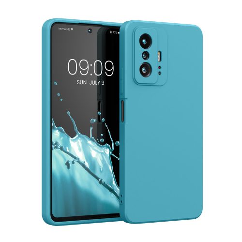 Etui Kwmobile do Xiaomi 11T/11T Pro, silikon, niebieski, 56573.223