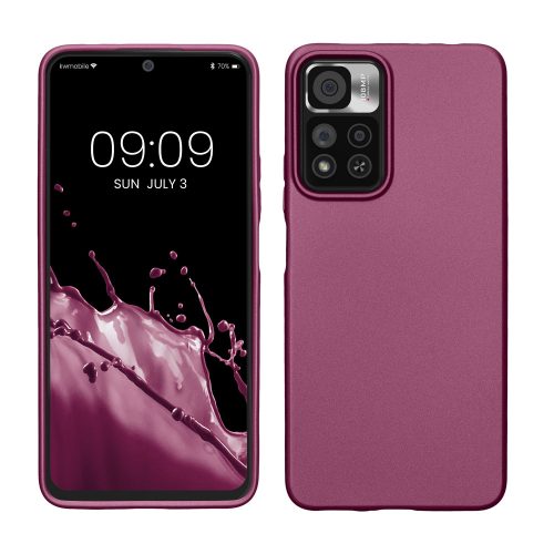 Etui kwmobile do Xiaomi Note 11 Pro Plus 5G, Silikon, Fioletowy, 59142.230