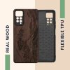 Etui kwmobile do Xiaomi Redmi Note 11 Pro/Redmi Note 11 Pro 5G/Redmi Note 12 Pro, drewno, brązowy, 57381.09