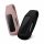 Zestaw 2 etui do Fitbit Inspire 2/Ace 3, Kwmobile, czarny/różowy, silikon, 54017.08