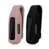 Zestaw 2 etui do Fitbit Inspire 2/Ace 3, Kwmobile, czarny/różowy, silikon, 54017.08