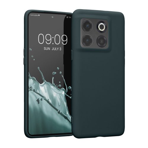 Etui kwmobile do OnePlus 10T, Silikon, Niebieski, 59644.202