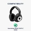 Zestaw 2 poduszek nausznych do słuchawek Sennheiser RS160/RS170/RS180, Kwmobile, czarny, tekstylny, 59704.01