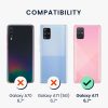 Etui kwmobile do Samsunga Galaxy A71, silikonowe, różowe, 51213.65