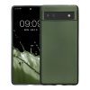 Etui kwmobile do Google Pixel 6a, silikonowe, zielone, 57960.233