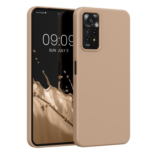 Etui kwmobile do Xiaomi Redmi Note 11 Pro/Redmi Note 11 Pro 5G/Redmi Note 12 Pro, Silikon, Brązowy, 57373.245