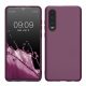 Etui kwmobile do Huawei P30, silikonowe, fioletowe, 47411.115