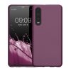 Etui kwmobile do Huawei P30, silikonowe, fioletowe, 47411.115