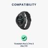 Podstawka dokująca kwmobile do Ticwatch Pro 3 Lite/Pro 3, Plastik, Czarny, 59814.01