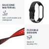 Zestaw 2 pasków kwmobile do Xiaomi Mi Smart Band 6/Mi Band 6/Band 5, silikon, szary/czerwony, 59792.01