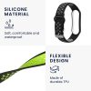 Zestaw 2 pasków kwmobile do Xiaomi Mi Smart Band 6/Mi Band 6/Band 5, silikon, szary/zielony, 59792.02