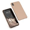 Etui kwmobile do Apple iPhone XR, krzem, brązowy, 45910.246