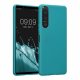 Etui kwmobile do Sony Xperia 5 IV, Silikon, Niebieski, 59866.57