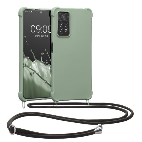 Zderzak kwmobile do Xiaomi Redmi Note 11 Pro/Redmi Note 11 Pro 5G/Redmi Note 12 Pro, silikon, zielony, 58086.172