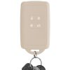 Etui na kluczyk samochodowy kwmobile do Renault/Dacia 4 przyciski - Keyless Go, silikon, kremowy, 48035.16