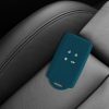 Etui na kluczyk samochodowy kwmobile do Renault/Dacia 4 przyciski - Keyless Go, silikon, niebieski, 48035.57