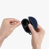 Etui kwmobile do Google Pixel Buds Pro, silikonowe, niebieskie, 60099.17