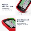 Etui Kwmobile GPS do Garmin Edge Explore 2, czerwone, silikonowe, 60114.09