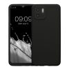 Etui kwmobile do Xiaomi Redmi A1, silikonowe, czarne, 60137.47