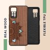 Etui kwmobile do Xiaomi Redmi Note 11 Pro/Redmi Note 11 Pro 5G/Redmi Note 12 Pro, drewno, wielokolorowy, 57381.10