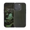 Etui kwmobile do Apple iPhone 14 Pro, drewno, zielony, 59122.80