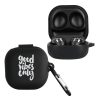 Etui kwmobile do Samsung Galaxy Buds 2 Pro/Galaxy Buds 2/Galaxy Buds Live, silikon, czarny/biały, 58155.02