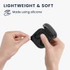 Etui kwmobile do Samsung Galaxy Buds 2 Pro/Galaxy Buds 2/Galaxy Buds Live, silikon, czarny/biały, 58155.02