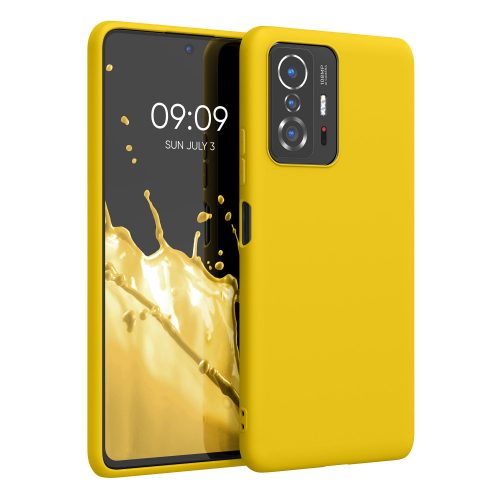 Etui kwmobile do Xiaomi 11/11T, Silikon, Żółty, 56245.165